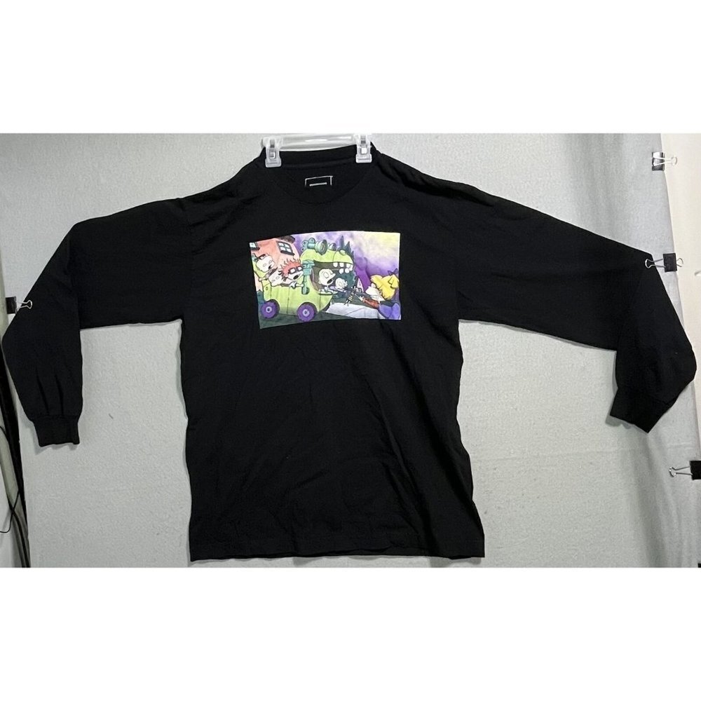 Dumbgood Rugrats Shirt Adult Large Black Long Sleeve Tee Men Women
